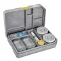 CAMBRO - Plateau Tablotherm avec barquettes rectangulaires bols en porcelaine