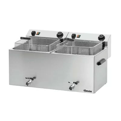 BARTSCHER - Friteuse électrique Professional II à poser, 2x 10 L