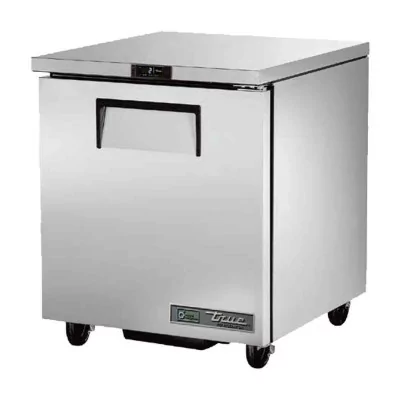 TRUE - Frigo sous-comptoir encastrable positif - 1 porte 184 L