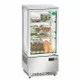 BARTSCHER - Mini vitrine réfrigérée A2CH en inox, 78 L