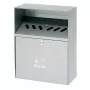 BARTSCHER - Cendrier mural tout inox 6,5 L