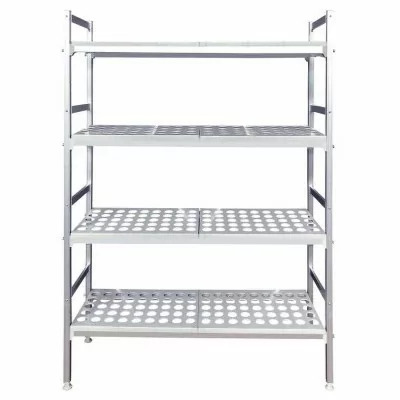 CUISTANCE -  Rayonnage Inox pour chambre froide hauteur 1700 mm 