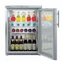 LIEBHERR - Armoire à boisson inox porte vitrée 141 L