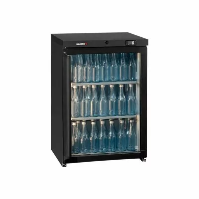 GAMKO - Arrière bar réfrigéré 150 L 1 porte vitrée charnières droite