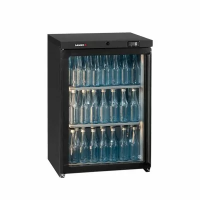 GAMKO - Arrière bar réfrigéré 150 L 1 porte vitrée charnières gauche