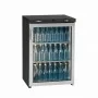 GAMKO - Arrière bar réfrigéré inox 140 L 1 porte vitrée charnières droite