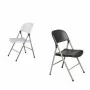 BOLERO - Lot de 2 chaises pliantes blanches