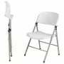 BOLERO - Lot de 2 chaises pliantes blanches