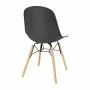 BOLERO - Chaise moulée PP avec structure métallique Arlo grise (lot de 2)