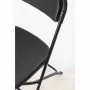 BOLERO - Chaises pliantes noires (lot de 10)