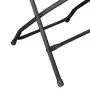 BOLERO - Chaises pliantes noires (lot de 10)