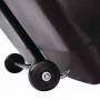 RUBBERMAID - Poubelle à pédale frontale Slim Jim noire 90L