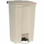 RUBBERMAID - Conteneur à pédale Step-On beige 87L