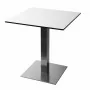 BOLERO - Pied de table carré inox 