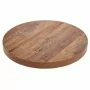 BOLERO - Plateau de table rond 60 cm effet bois vieilli