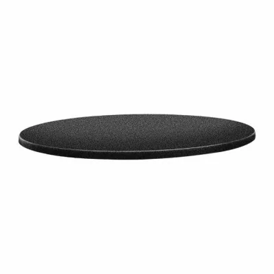 TOPALIT - Plateau de table rond Classic Line 70cm anthracite