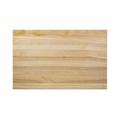 BOLERO - Plateau de table rectangulaire pré-percé coloris bois naturel 700 x 1100mm