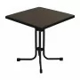 GASTRONOBLE - Table de patio pliante Limburg Pizarra 70 x 70 cm