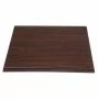 BOLERO - Plateau de table carré marron foncé 600mm