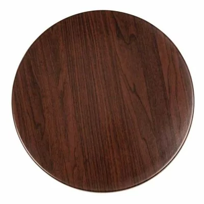 BOLERO - Plateau de table rond 600mm marron foncé