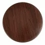 BOLERO - Plateau de table rond 600mm marron foncé