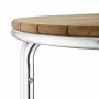 BOLERO - Table ronde en frêne et aluminium 600mm