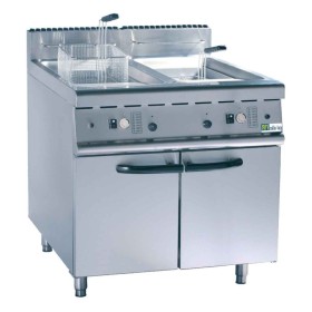 Friteuse professionnelle gaz 2 cuves rondes DIAMOND disponible sur