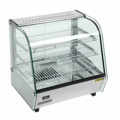 BUFFALO - Vitrine chauffante 120L