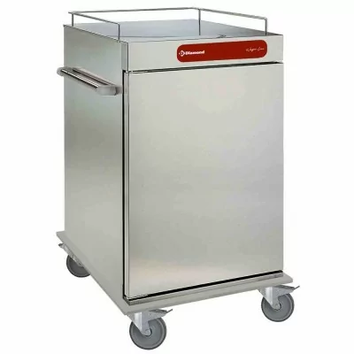 DIAMOND - Chariot neutre isolé pour repas, 10 GN 2/1