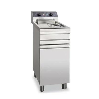 MBM - Friteuse sur coffre professionnelle, 1 cuve 18/20 L