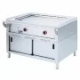 DIAMOND - Plaque Teppanyaki gaz, 2 zones (2x 7 kW), sur armoire