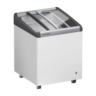 LIEBHERR - Conservateur à glaces, couvercles vitrés inclinés, 135 L