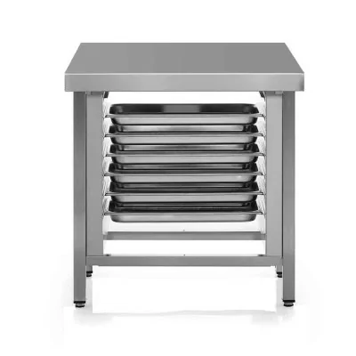 MYCHEF - Table avec glissières pour four COMPACT GN 1/1