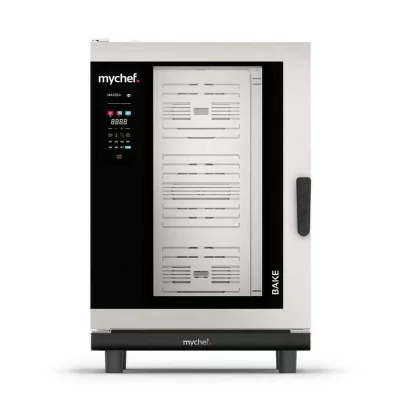 MYCHEF - Four mixte électrique BAKE MASTER 10 niveaux ferrage à gauche