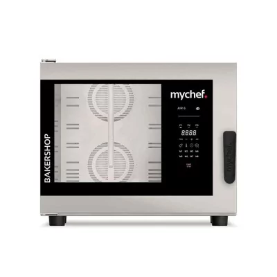 MYCHEF - Four à convection BAKERSHOP AIR-S 6 niveaux 600 x 400 ferrage à gauche