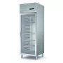 CORECO - Armoire froide positive GN 2/1 côtés emboutis inox ISO 85 porte vitrée