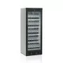 TEFCOLD - Armoire à boisson 290 L - 1 porte noire vitrée