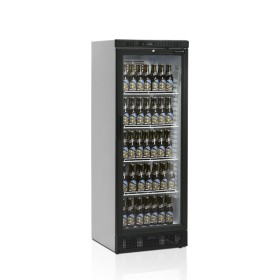 TEFCOLD - Armoire à boisson 290 L - 1 porte noire vitrée