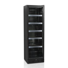 TEFCOLD - Armoire à boisson noire 387 L - 1 porte vitrée