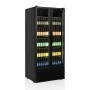 TEFCOLD - Armoire froide positive noire 535 L - 2 portes