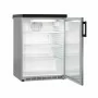 LIEBHERR - Armoire froide ventilée inox 180 L, porte vitrée