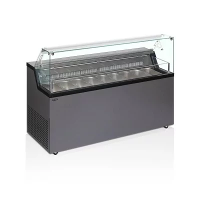 TEFCOLD - Vitrine à glace capacité 9 bacs Napoli 5 L