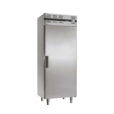 AFI - Armoire réfrigérée positive 1 porte pleine inox GN 2/1 535 L