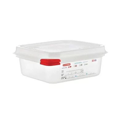 ARAVEN - Lot de 4 boîtes alimentaires GN 1/6 1,1L thermorésistantes 