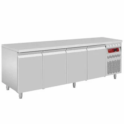 DIAMOND - Table frigorifique ventilée 4 portes GN 1/1 capacité 550 L