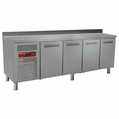 DIAMOND - Table frigorifique, ventilé, 4 portes GN 1/1 (550 Litres)