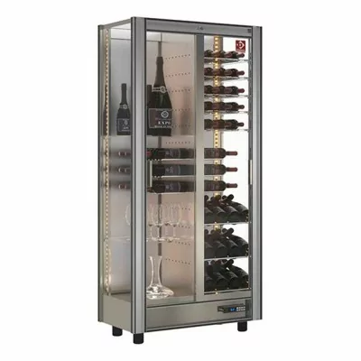 DIAMOND - Vitrine réfrigérée à vins 530 Litres 112 à 128 bouteilles Modulable