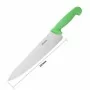 HYGIPLAS - Couteau de cuisinier vert 255 mm