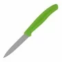 VICTORINOX - Couteau d'office lame dentée bout pointu vert 80 mm