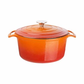 VOGUE - Grande cocotte ronde orange 